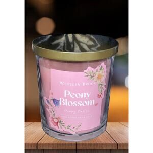 NEW! Western Brook Happy Easter Peony Blossom Candle 15oz